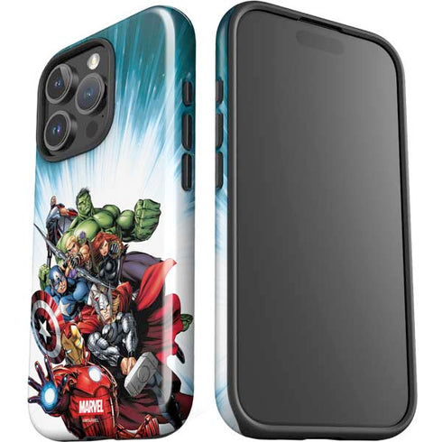 Marvel Avengers Team iPhone 16 Pro Max Impact Case